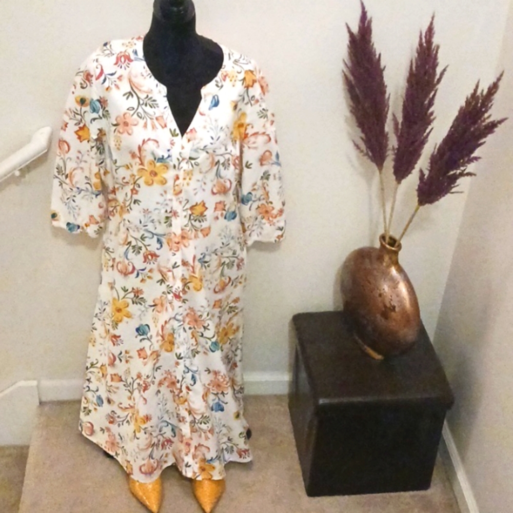 Croft&Barrow Women Colorful Dress